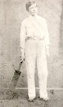 Conan Doyle in cricket whites